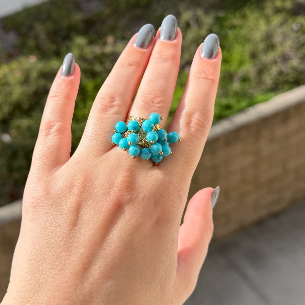 Cluster Cocktail Ring - Picture 5 of 5